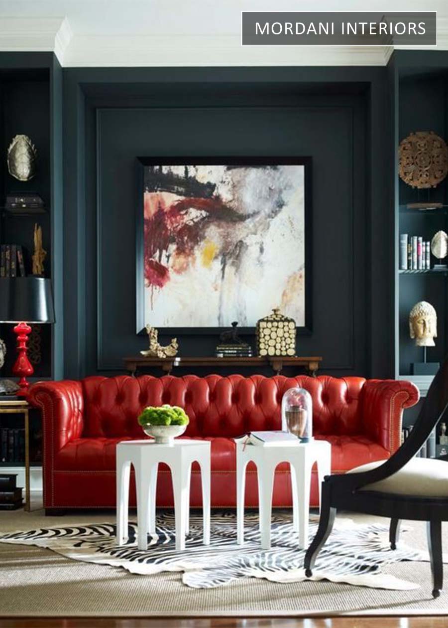 Lipstick Red Faux Leather